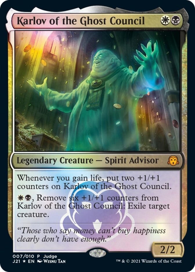 Karlov of the Ghost Council [Judge Gift Cards 2021] | Magic Magpie