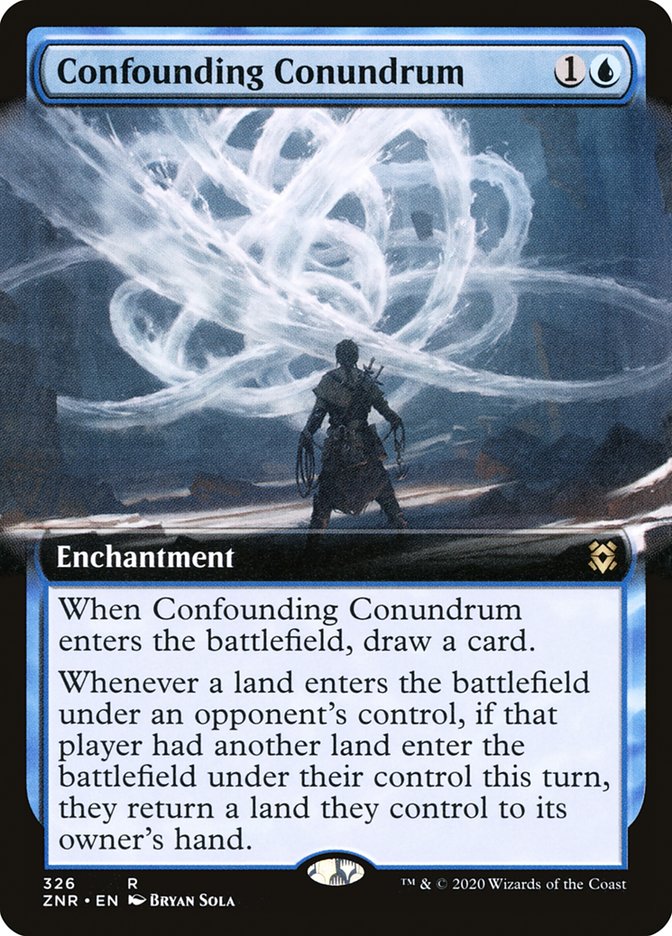 Confounding Conundrum (Extended Art) [Zendikar Rising] | Magic Magpie