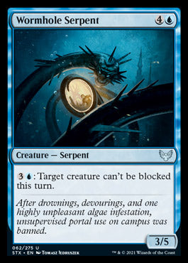 Wormhole Serpent [Strixhaven: School of Mages] | Magic Magpie