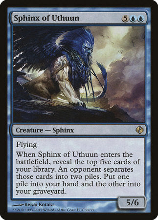 Sphinx of Uthuun [Duel Decks: Venser vs. Koth] | Magic Magpie