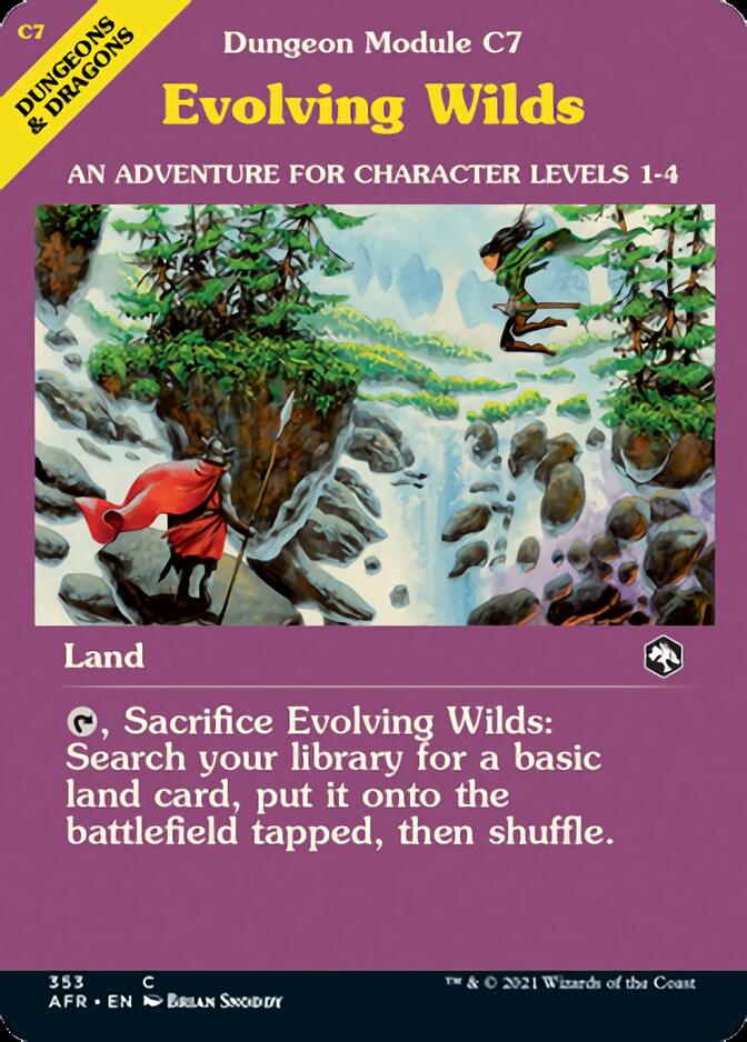 Evolving Wilds (Dungeon Module) [Dungeons & Dragons: Adventures in the Forgotten Realms] | Magic Magpie