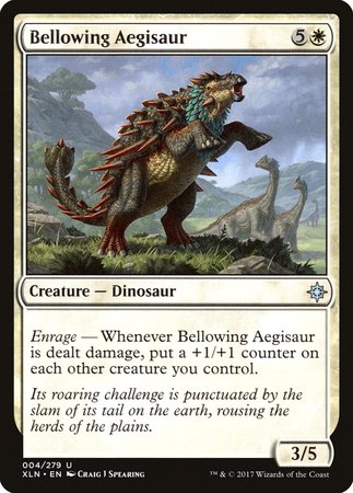 Bellowing Aegisaur [Ixalan] | Magic Magpie