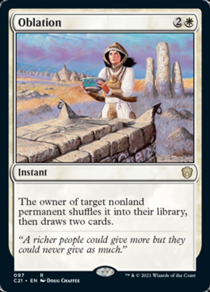 Oblation [Commander 2021] | Magic Magpie