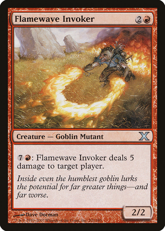 Flamewave Invoker [Tenth Edition] | Magic Magpie