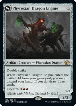 Phyrexian Dragon Engine [The Brothers' War] | Magic Magpie