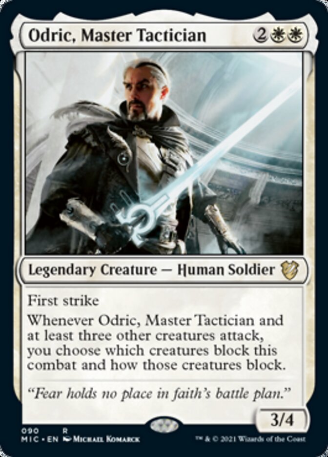 Odric, Master Tactician [Innistrad: Midnight Hunt Commander] | Magic Magpie