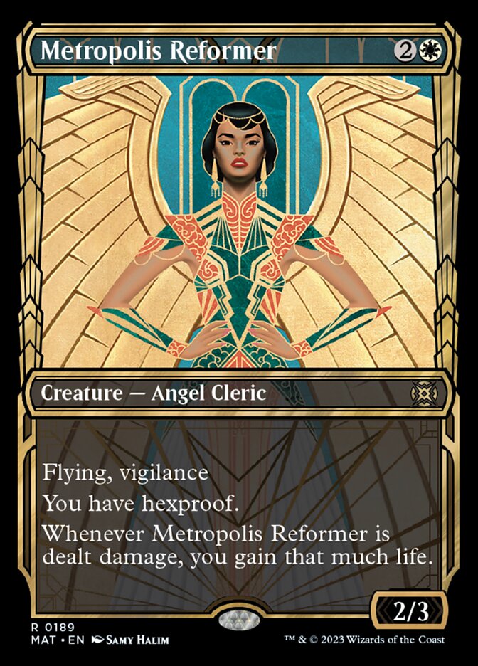 Metropolis Reformer (Showcase Halo Foil) [March of the Machine: The Aftermath] | Magic Magpie