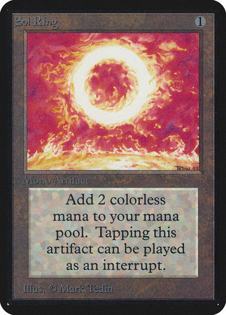 Sol Ring [Limited Edition Alpha] | Magic Magpie