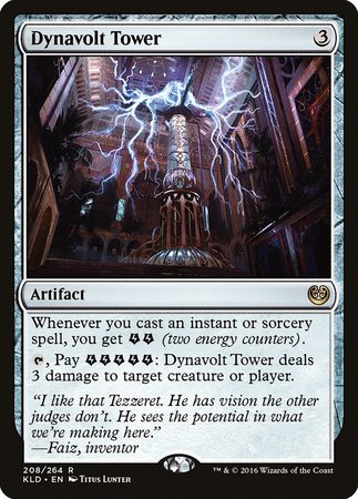 Dynavolt Tower [Kaladesh] | Magic Magpie