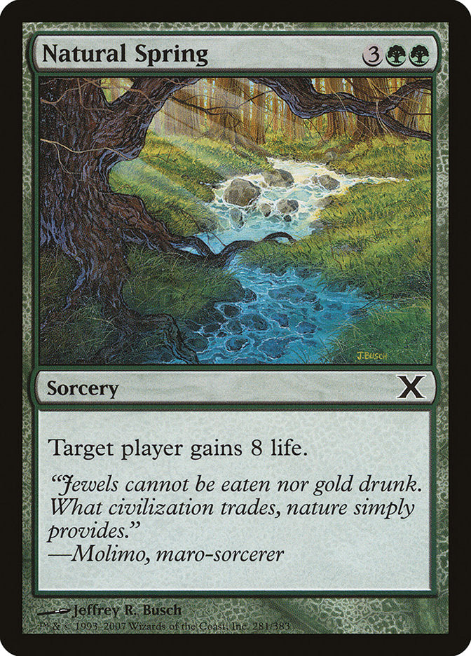 Natural Spring [Tenth Edition] | Magic Magpie