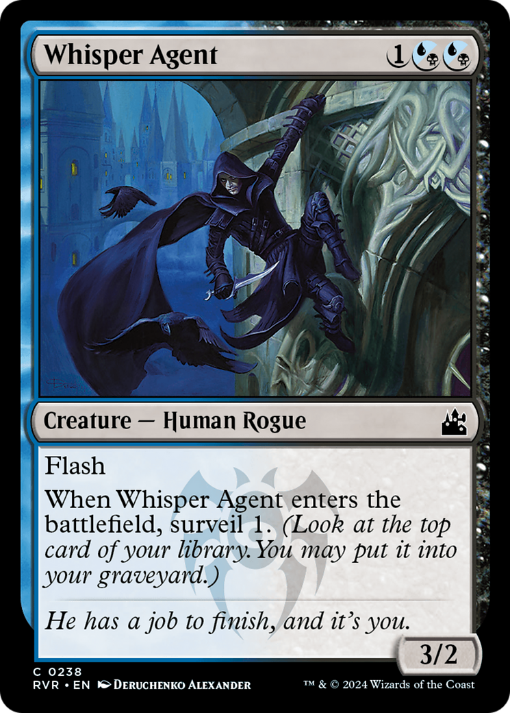 Whisper Agent [Ravnica Remastered] | Magic Magpie