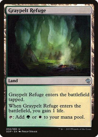 Graypelt Refuge [Duel Decks: Zendikar vs. Eldrazi] | Magic Magpie