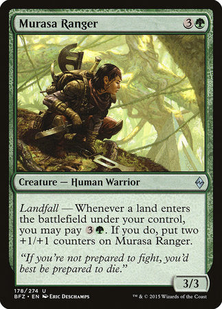 Murasa Ranger [Battle for Zendikar] | Magic Magpie