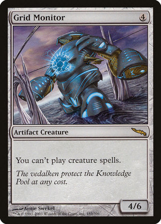 Grid Monitor [Mirrodin] | Magic Magpie