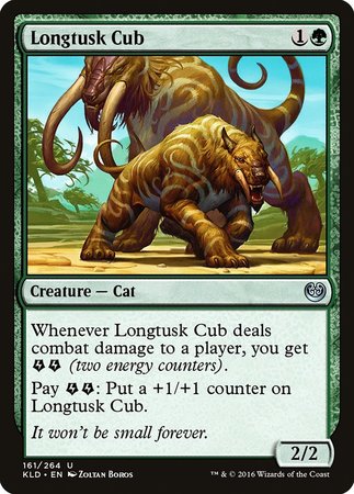 Longtusk Cub [Kaladesh] | Magic Magpie