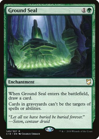 Ground Seal [Commander 2018] | Magic Magpie