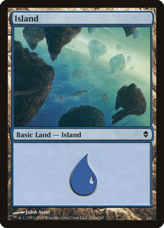 Island (234a) [Zendikar] | Magic Magpie