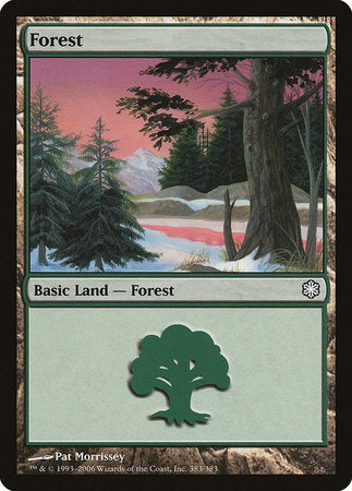 Forest (383) [Coldsnap Theme Decks] | Magic Magpie