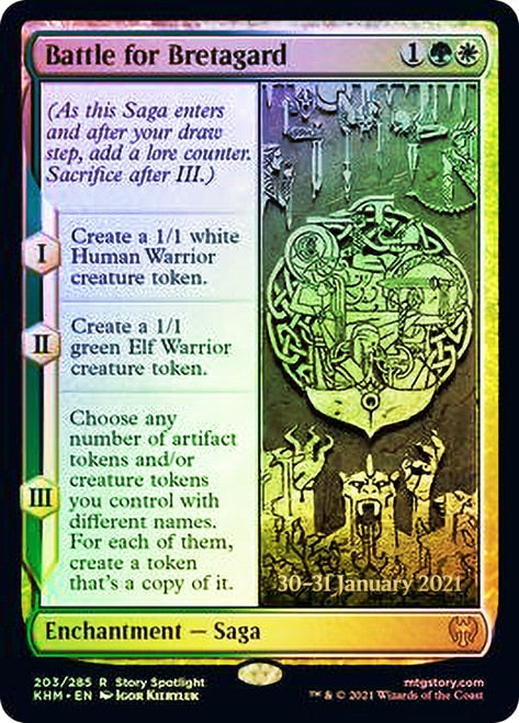 Battle for Bretagard [Kaldheim Prerelease Promos] | Magic Magpie