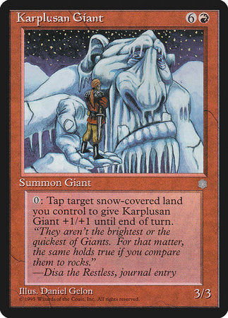 Karplusan Giant [Ice Age] | Magic Magpie