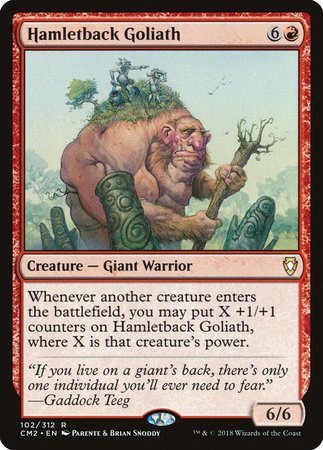 Hamletback Goliath [Commander Anthology Volume II] | Magic Magpie
