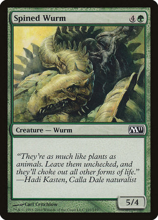 Spined Wurm [Magic 2011] | Magic Magpie