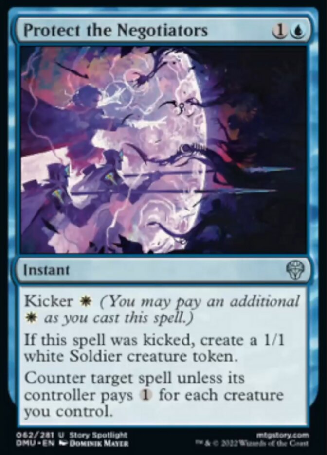 Protect the Negotiators [Dominaria United] | Magic Magpie