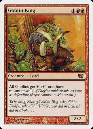 Goblin King [Eighth Edition] | Magic Magpie