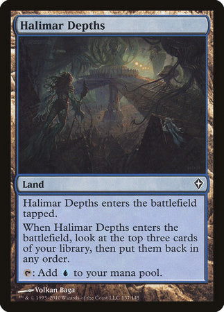 Halimar Depths [Worldwake] | Magic Magpie