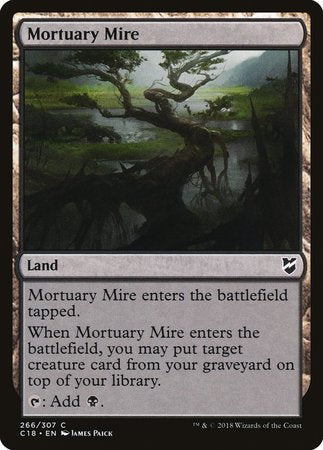 Mortuary Mire [Commander 2018] | Magic Magpie