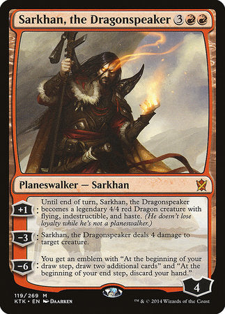 Sarkhan, the Dragonspeaker [Khans of Tarkir] | Magic Magpie