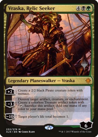 Vraska, Relic Seeker [Ixalan Promos] | Magic Magpie