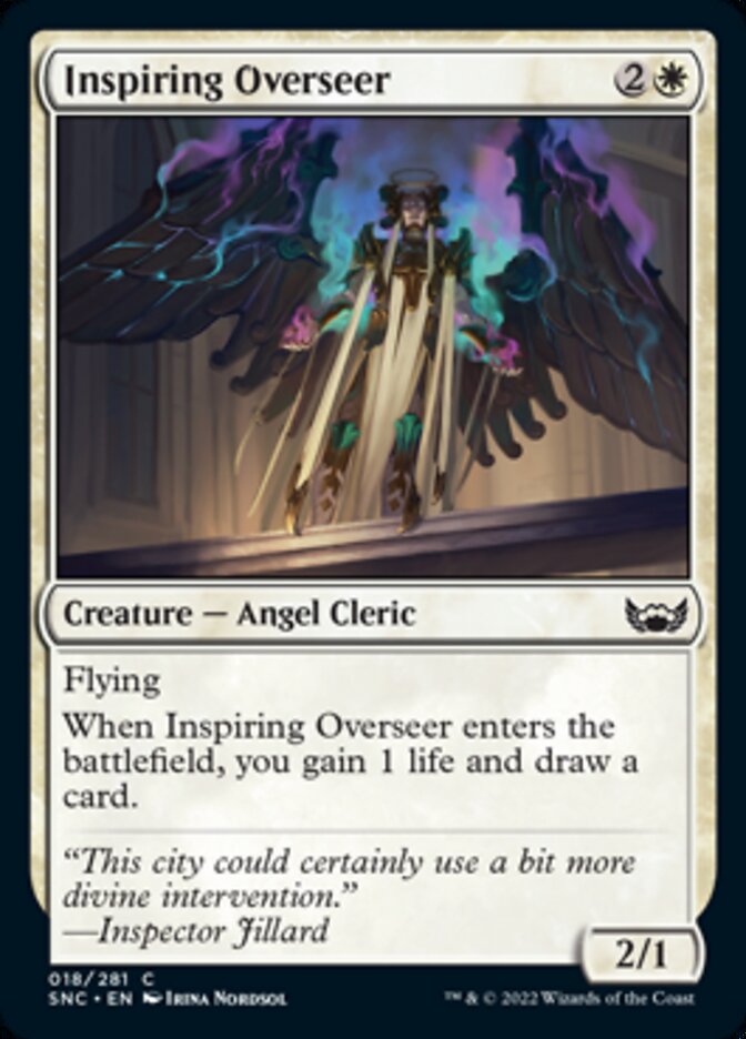 Inspiring Overseer [Streets of New Capenna] | Magic Magpie