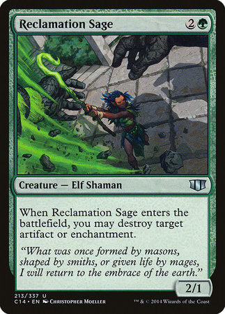 Reclamation Sage [Commander 2014] | Magic Magpie