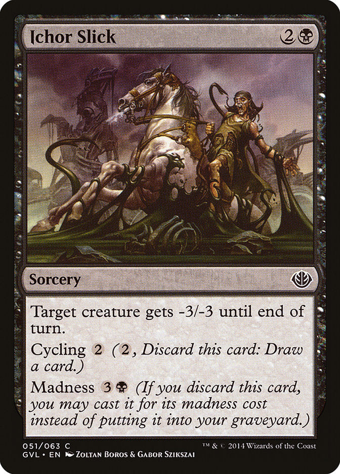 Ichor Slick (Garruk vs. Liliana) [Duel Decks Anthology] | Magic Magpie