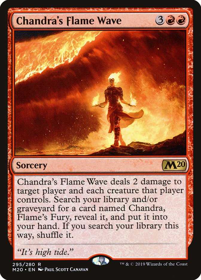 Chandra's Flame Wave [Core Set 2020] | Magic Magpie