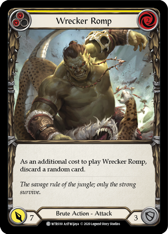 Wrecker Romp (Yellow) [U-WTR030] Unlimited Normal | Magic Magpie
