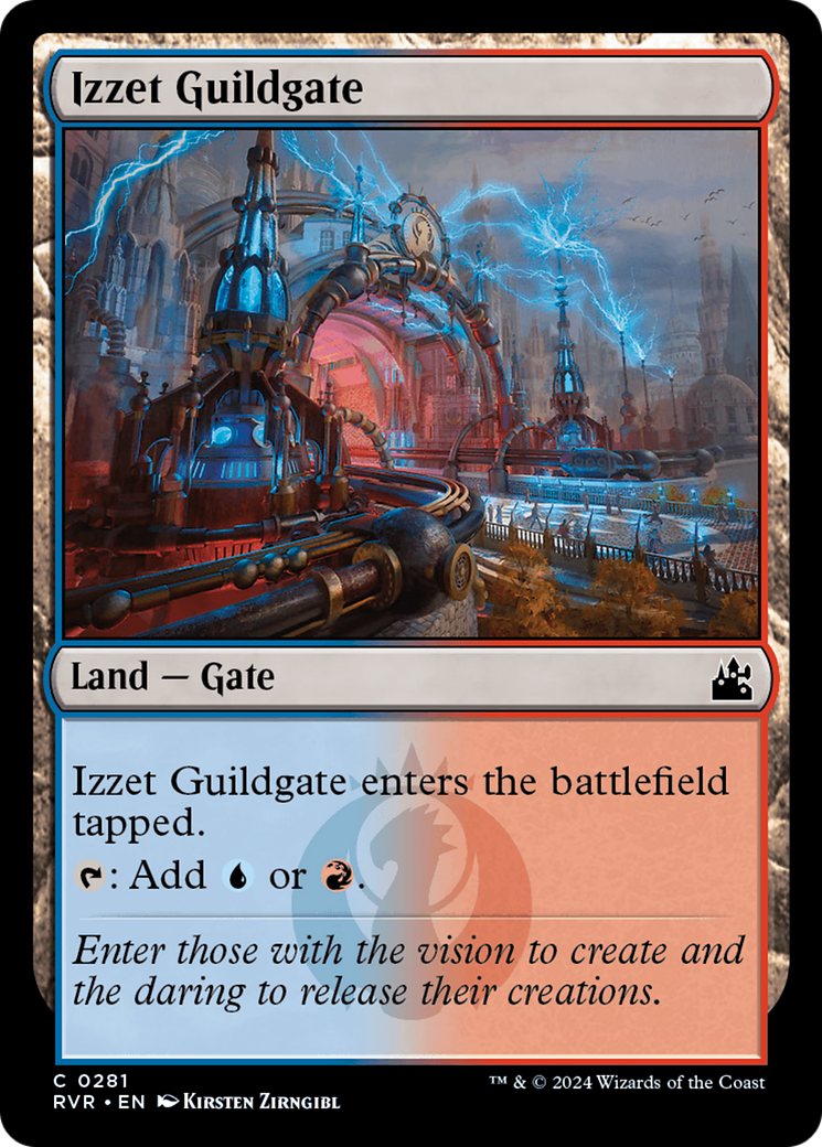 Izzet Guildgate [Ravnica Remastered] | Magic Magpie