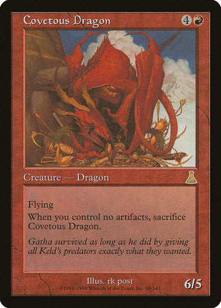 Covetous Dragon [Urza's Destiny] | Magic Magpie