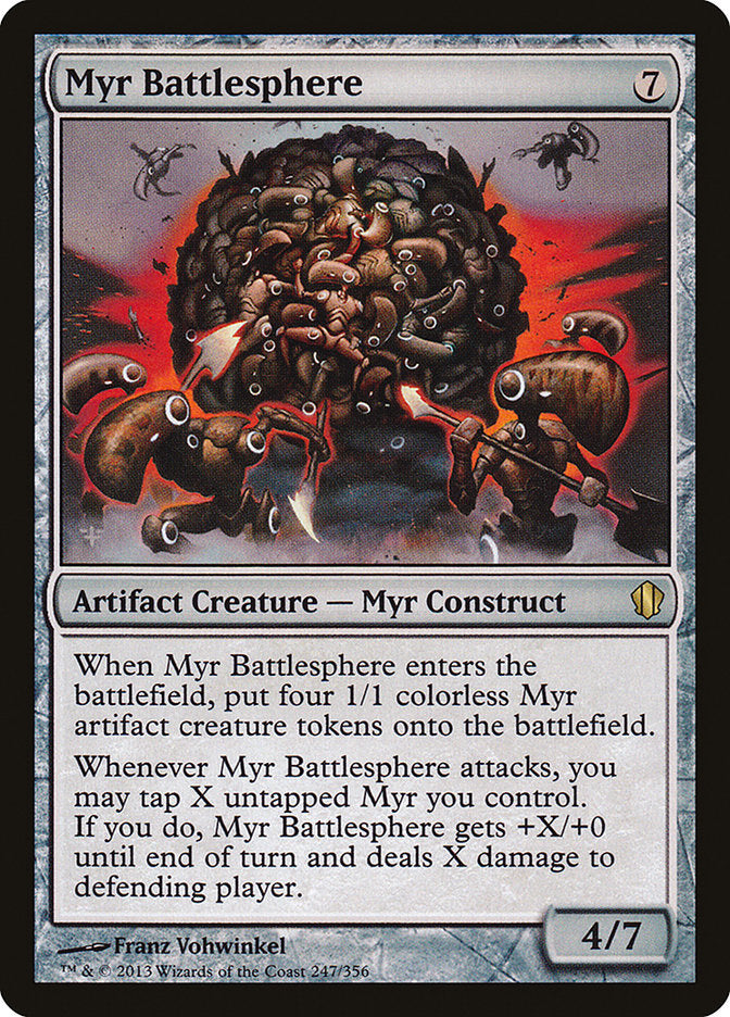 Myr Battlesphere [Commander 2013] | Magic Magpie