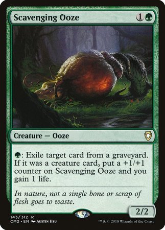 Scavenging Ooze [Commander Anthology Volume II] | Magic Magpie