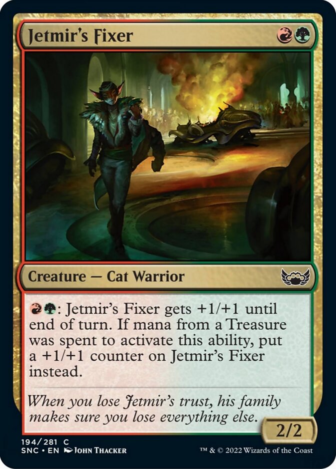 Jetmir's Fixer [Streets of New Capenna] | Magic Magpie
