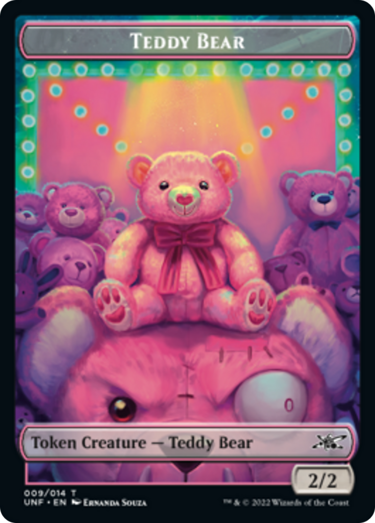 Teddy Bear // Balloon Double-sided Token [Unfinity Tokens] | Magic Magpie