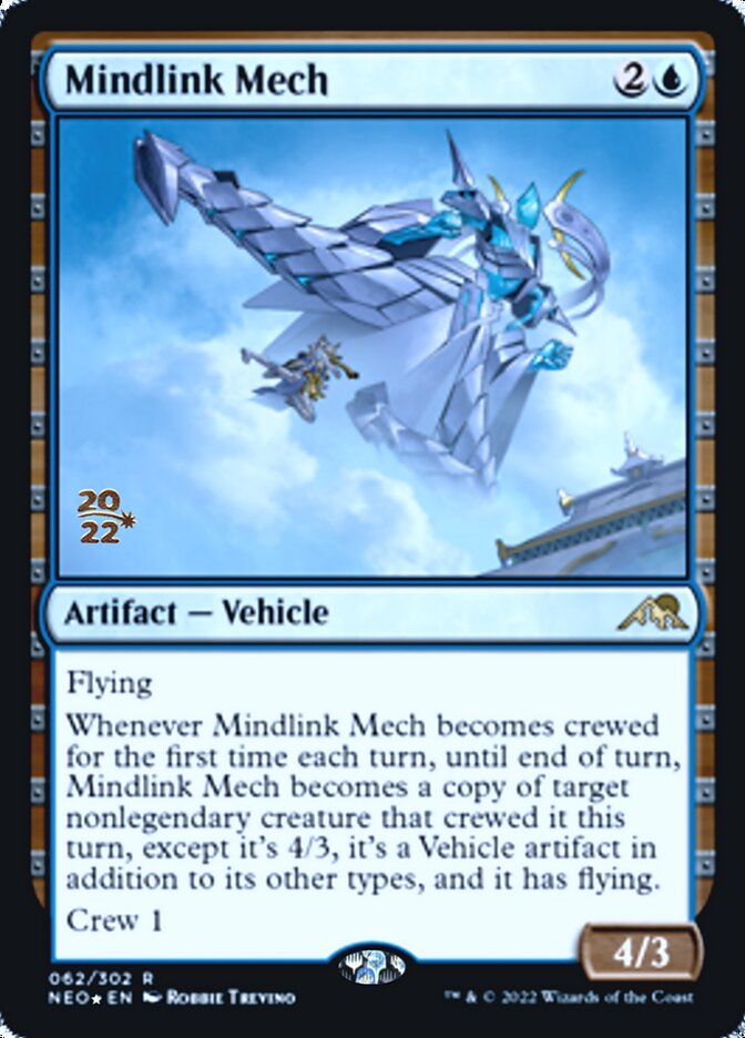 Mindlink Mech [Kamigawa: Neon Dynasty Prerelease Promos] | Magic Magpie
