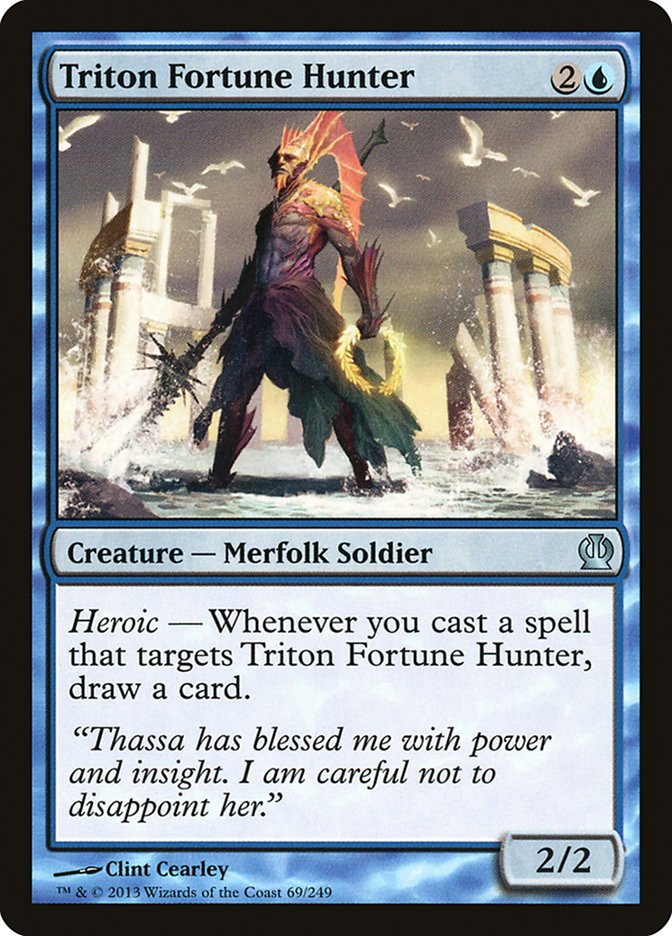 Triton Fortune Hunter [Theros] | Magic Magpie