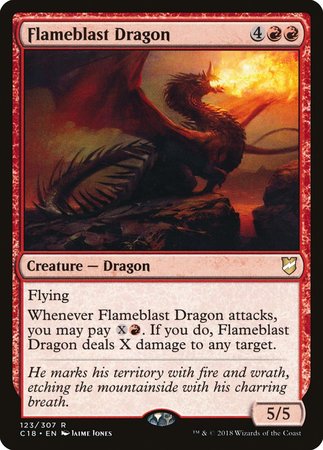 Flameblast Dragon [Commander 2018] | Magic Magpie