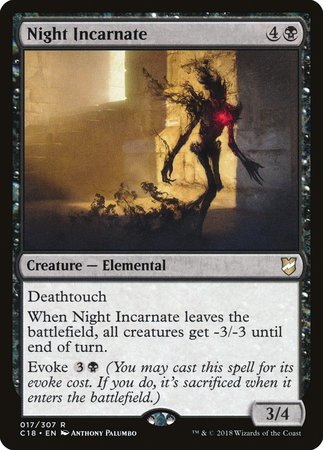 Night Incarnate [Commander 2018] | Magic Magpie