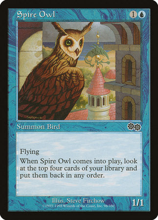 Spire Owl [Urza's Saga] | Magic Magpie