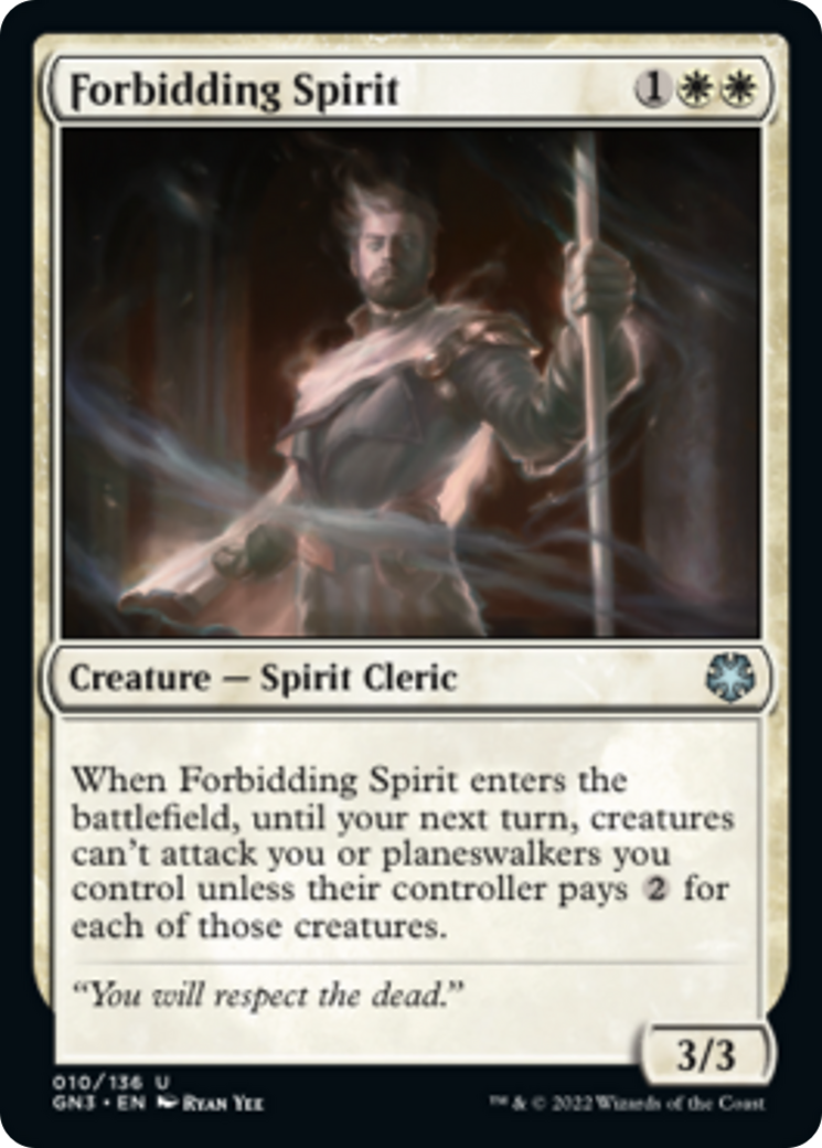 Forbidding Spirit [Game Night: Free-for-All] | Magic Magpie