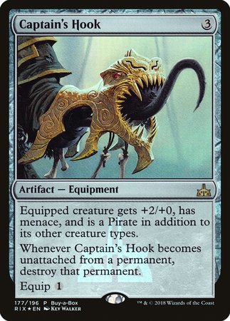 Captain's Hook [Rivals of Ixalan Promos] | Magic Magpie